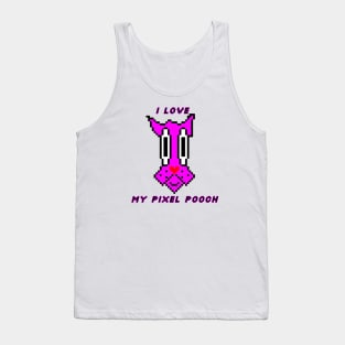 I Love My Pixel Pooch Tank Top